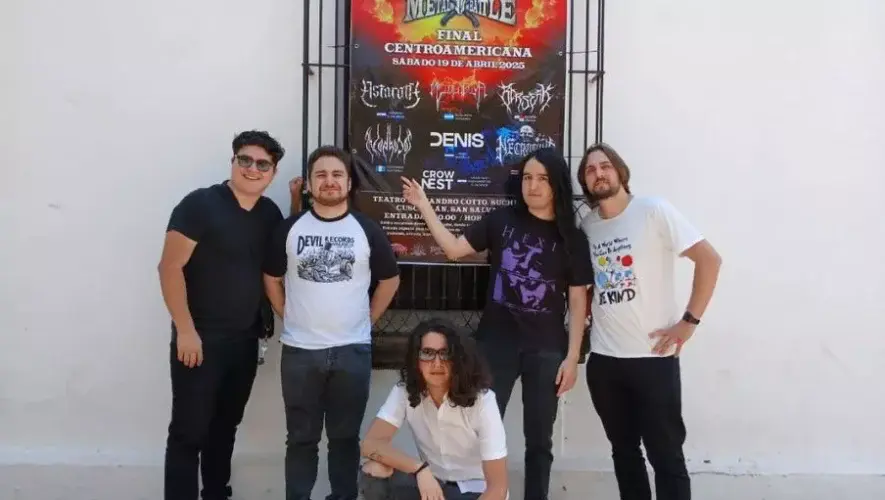 La Banda Theophobos de Guatemala en W.O.A Metal Battle en Alemania