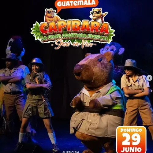Un Musical Capibara en Guatemala 2025