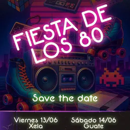 la Fiesta de los 80 con Alux Nahual