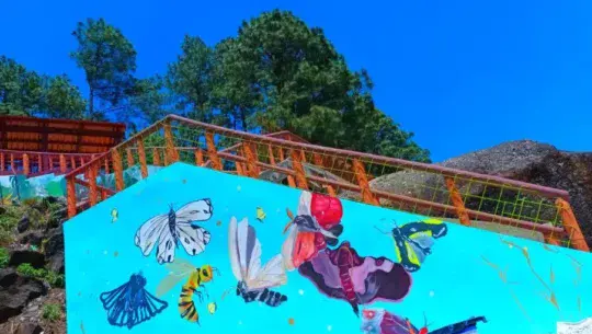 nuevo mirador del Parque Ecológico La Cerra