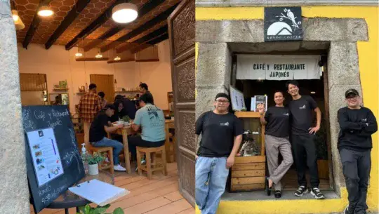 Restaurante Árbol Coffee en Antigua Guatemala