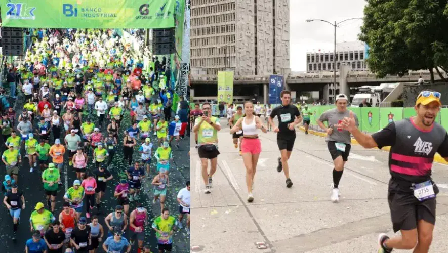 Carrera 21K de la Ciudad de Guatemala 2025