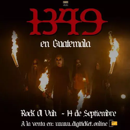 El Concierto de 1349 en Guatemala 2025