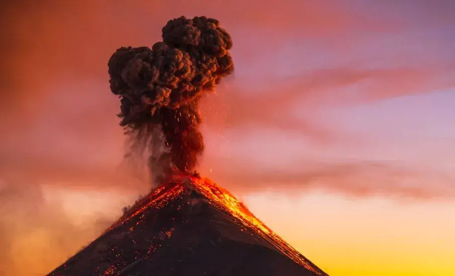Erupción del volcán de Fuego finalizó informó Insivumeh, junio 2025