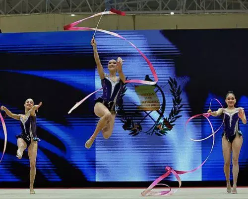 Guatemaltecas en Panamericano de Gimnasia Rítmica 2025