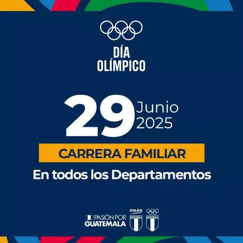 La Carrera del Día Olímpico 2025 en Guatemala