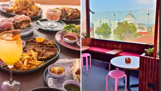 La Latina restaurante con terraza en la Zona 1 guatemalteca