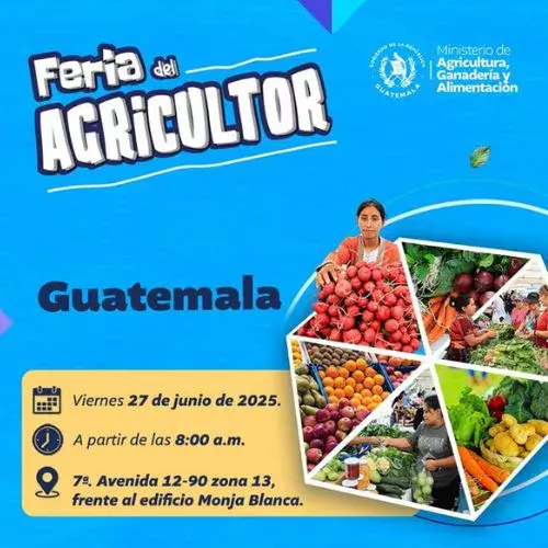 Una Feria del Agricultor 2025 en Guatemala