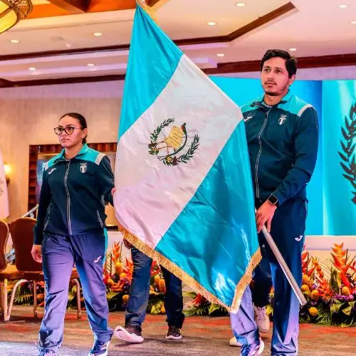 ABANDERADOS DE JUEGOS MUNDIALE SDE GUATEMALA