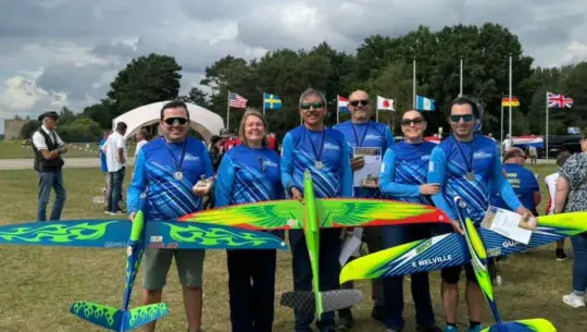 Aeromodelismo 2025 Guatemala ganó medalla de plata en el Campeonato Mundial en Alemania