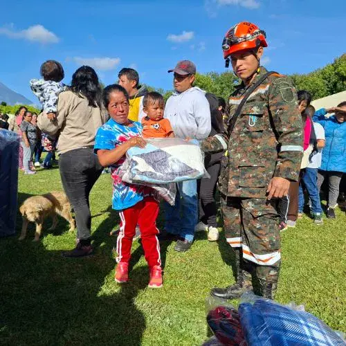 Algunos Albergues habilitados por sismos registrados en Guatemala 2025