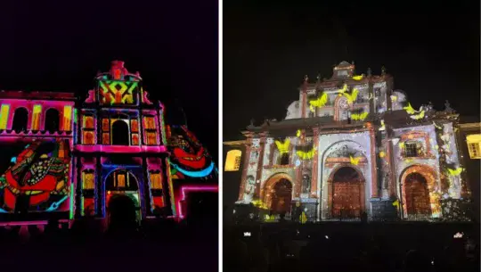 Así fue nuestra experiencia en el Festival de la Luz de Antigua 2025
