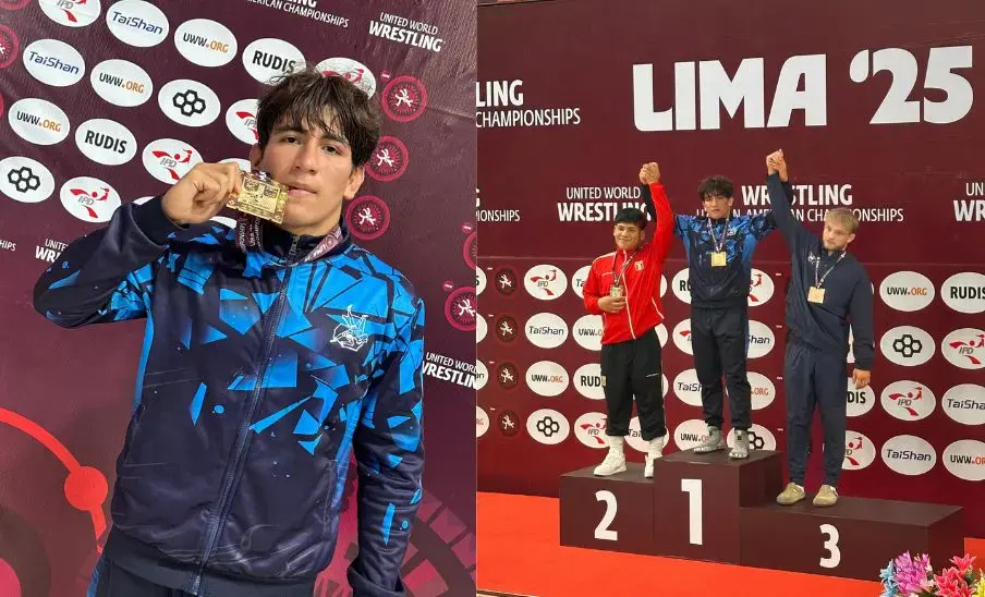 Campeonato Panamericano de Lucha Juvenil U20 Guatemala ganó medalla de oro