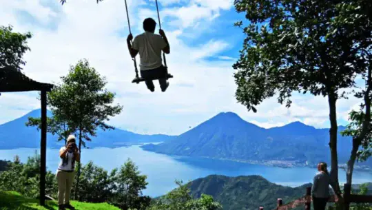 Columpios gigantes que puedes encontrar en Guatemala