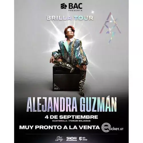 El concierto de Alejandra Guzmán en Guatemala 2025