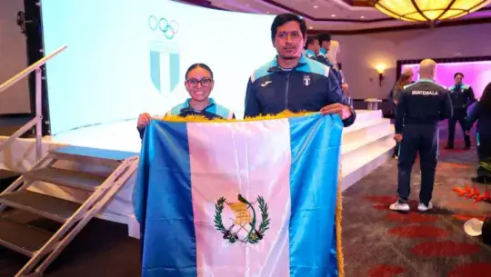 Gabriela Martínez y Edwin Galicia abanderados de Guatemala en Juegos Mundiales 2025