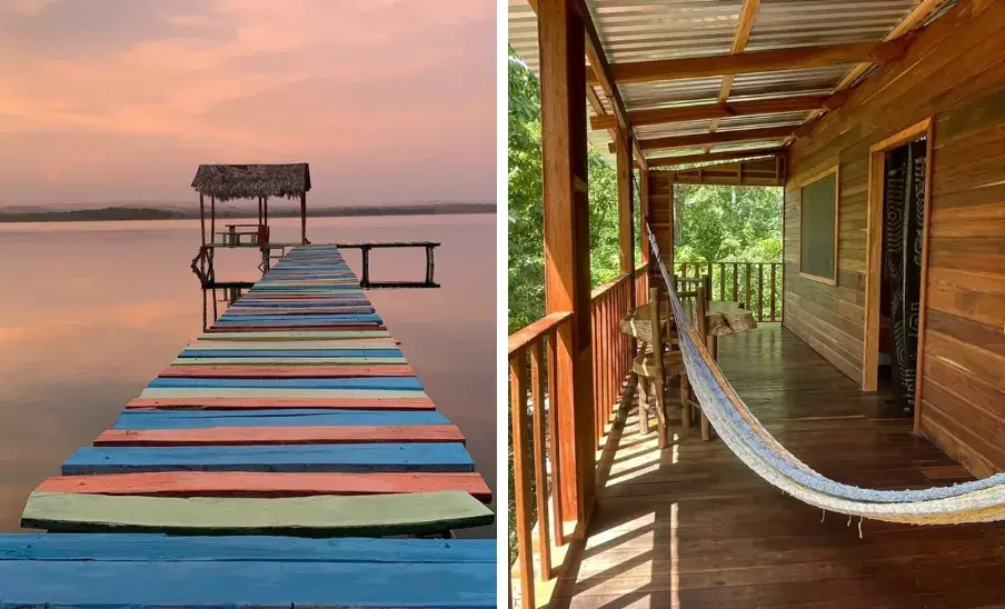 Hotel Mon Ami, un hospedaje ecológico en El Remate, Petén