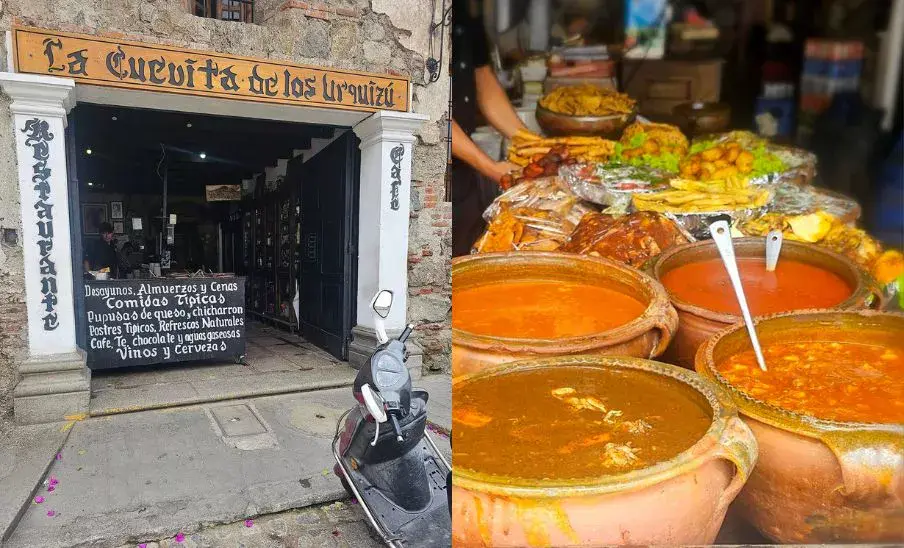La Cuevita de los Urquizú, un restaurante dedicado a la gastronomía guatemalteca en Antigua Guatemala