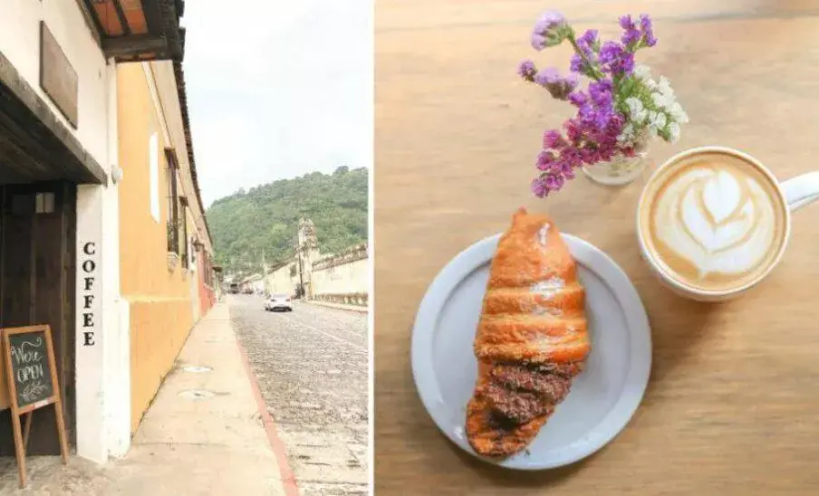 The River Coffee House en Antigua Guatemala