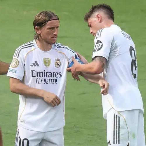 Último partido de Mordic con el Real Madrid