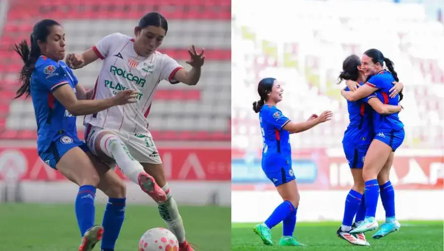 Ana Lucía Martínez marcó el empate de Cruz Azul Femenil frente a Necaxa, agosto 2025