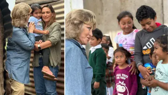Angélica María y Angélica Vale visitaron Guatemala