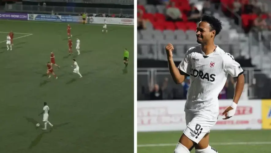 Arquímides Ordóñez anotó su primer gol con el Loudoun United FC