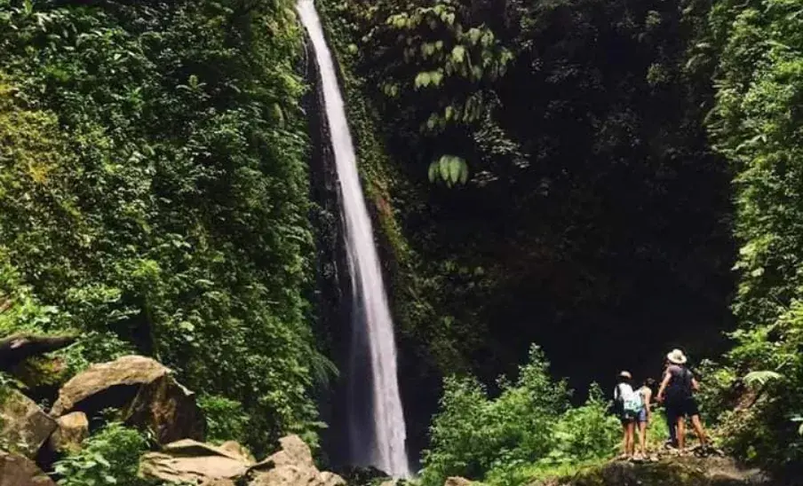 Catarata Peña Flor, impresionante destino acuático en San Marcos
