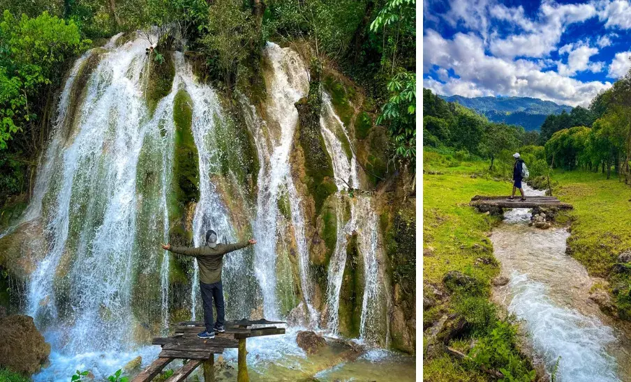 Cataratas de Parramos, un paraíso de aguas cristalinas en Quiché