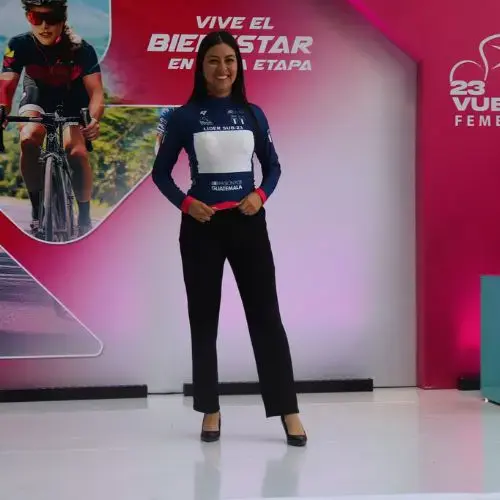 Ciclista que participará en la vuelta Guatemala 2025