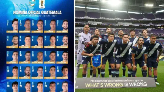 Convocatoria de la seleccion nacional de guatemala para eliminatorias mundialistas 2026