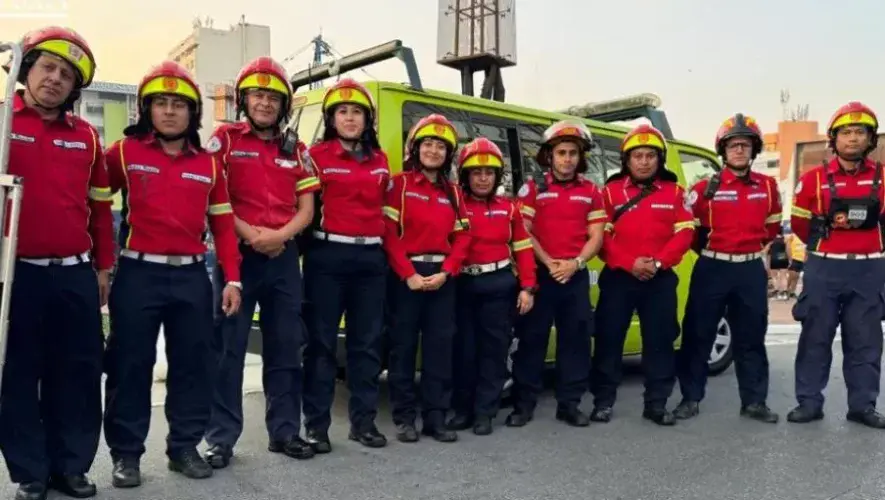 Desfile de Bomberos Municipales en Guatemala 2025