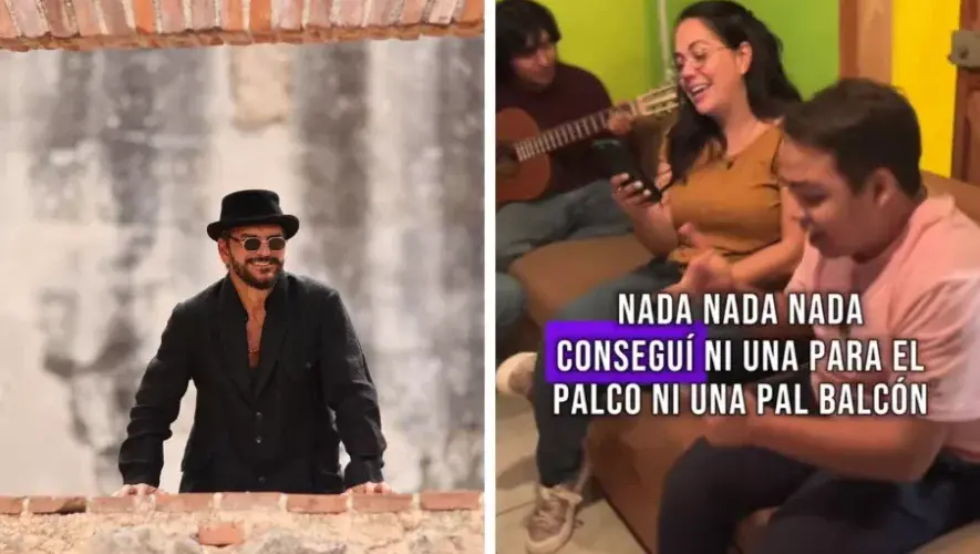 Familia guatemalteca realizó una canción viral sobre la compra de boletos al concierto de Ricardo Arjona