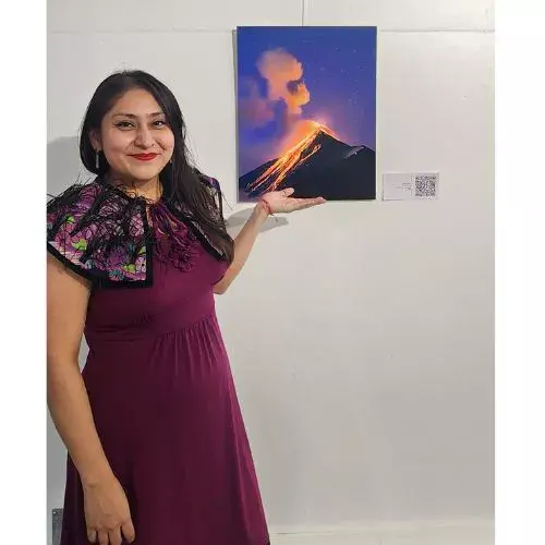 Guatemalteca Cindy Lorenzo es finalista en un concurso de la Organización Meteorológica Mundial
