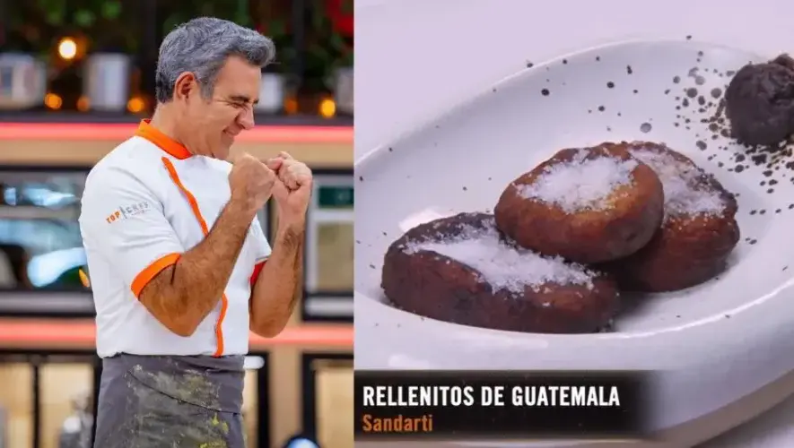 Héctor Sandarti en Top Chef VIP 2025 destacó con 2 platillos guatemaltecos