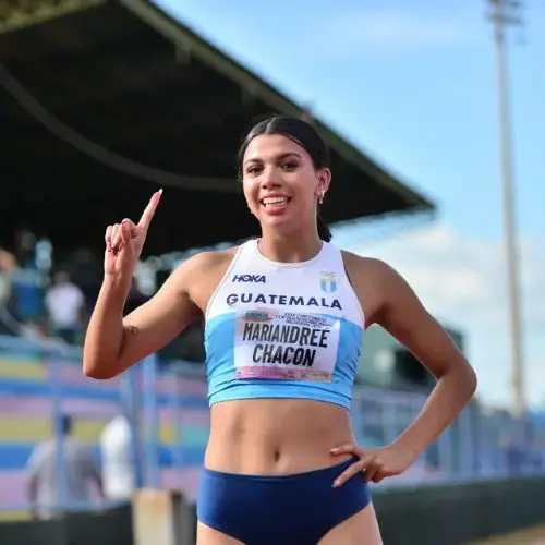 Mariandré Chacón en el Campeonato Centroamericano de Atletismo Mayor