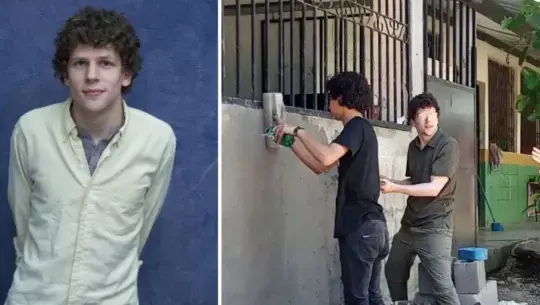Motivo de la visita Jesse Eisenberg en Guatemala