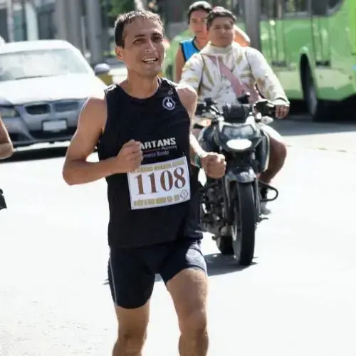 Oseb Arana Maratón de Buenos Aires 2025