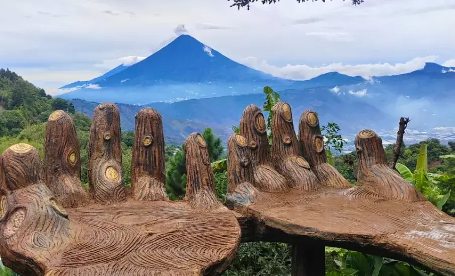 Pepinaltenango, el parque ecológico con vista panorámica en Amatitlán