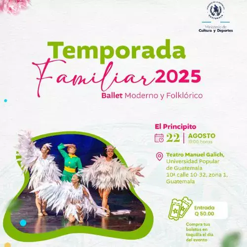 Presentación El Principito por el Ballet Moderno y Folklórico Nacional