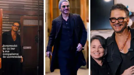 Ricardo Arjona compartió el video de su reencuentro con compañeros de la universidad en El Portalito