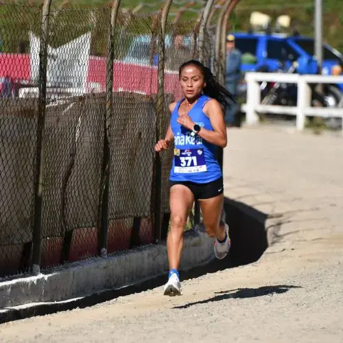 Sandra Raxón en la media Maratón de Buenos Aires 2025