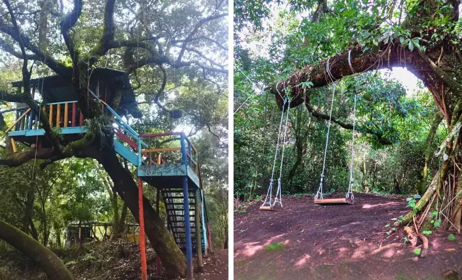 Senderos Tres Volcanes, un parque natural en San Juan Alotenango