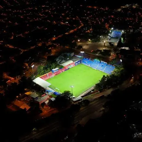 primer partido de municipal de noche estadio del trébol