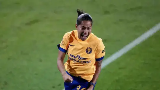 Aisha Solórzano marcó su primer gol en la liga femenina de Estados Unidos en septiembre de 2025