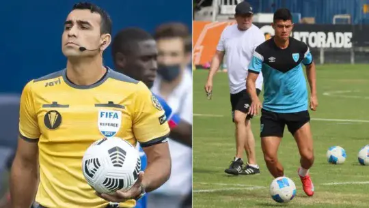Árbitros para el Guatemala vs El Salvador Tripleta costarricense para el partido de Eliminatoria Mundialista 2026