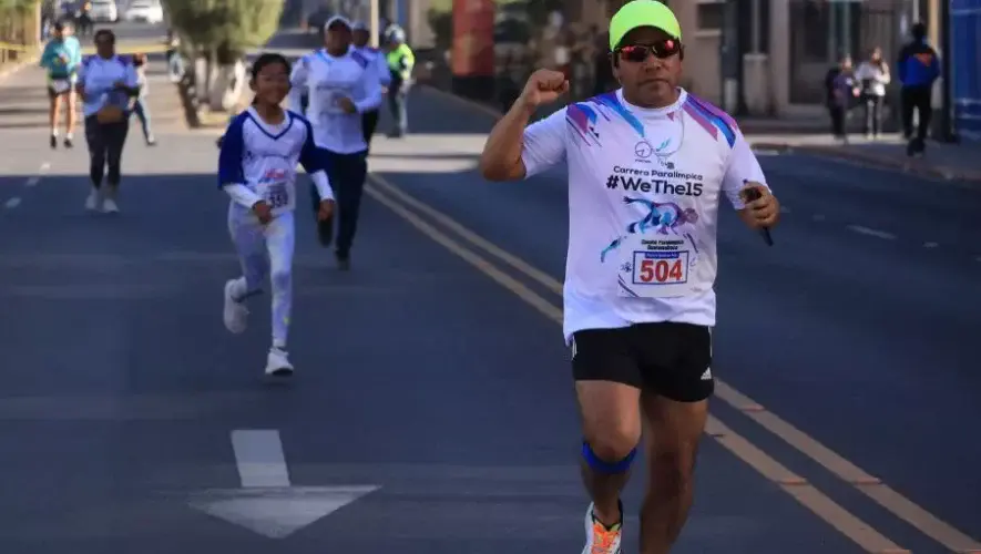 Carrera Paral&iacute;mpica WeThe15 en Guatemala 2025