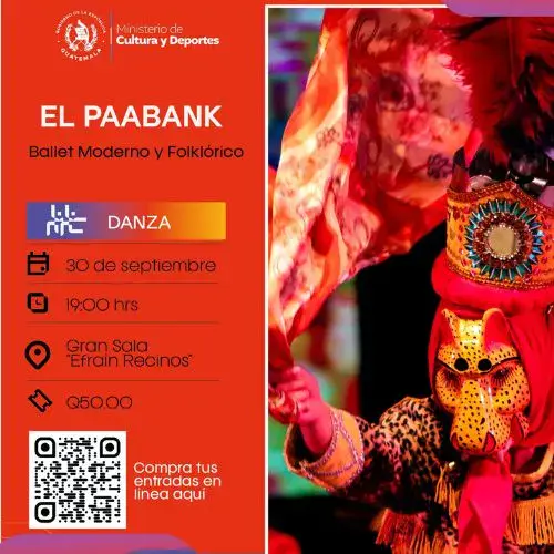 El Ballet Moderno y Folklórico presentará El Paabank 2025