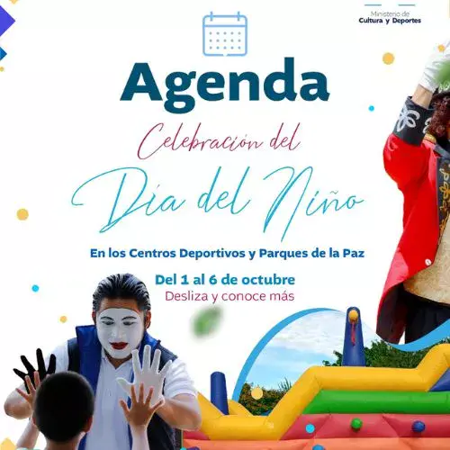 El Día del Niño 2025 en Centros Deportivos y Parques de la Paz