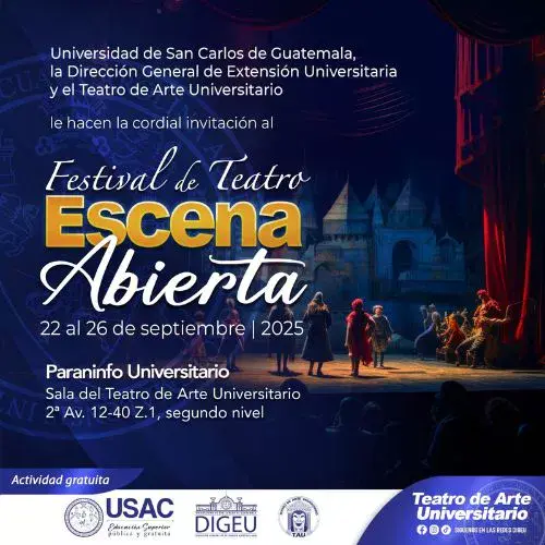 El Festival Escena Abierta 2025 en Guatemala